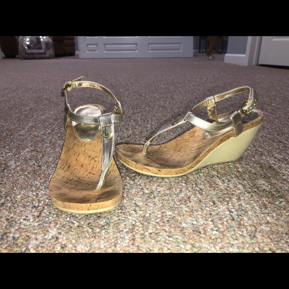 Ralph Lauren Polo Wedges